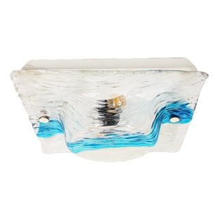 Murano Glass Flush Mount by Toni Zuccheri for VeArt, 1970s For Sale