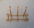 Wood Blond Wall Coat Rack by Fischel, 1890s For Sale - Image 7 of 7