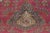 1970s 1970s Vintage Persian Handmade Wool 10x12 Red Area Rug For Sale - Image 5 of 11