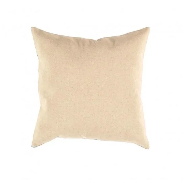 Textile Contemporary Velvet Ikat Bohemian Hand Made Pillow For Sale - Image 7 of 8