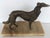 French 19th Century French Silver Patinated Bronze Greyhound For Sale - Image 3 of 10