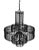 Not Yet Made - Made To Order NOIR Ghost Chandelier For Sale - Image 5 of 6