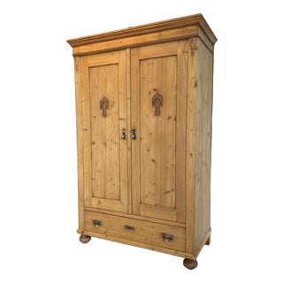 Art Nouveau Farmhouse Styrian Cupboard For Sale