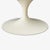 Metal Early Eero Saarinen for Knoll Oval Pedestal Tulip Coffee Table in White Laminate For Sale - Image 7 of 12