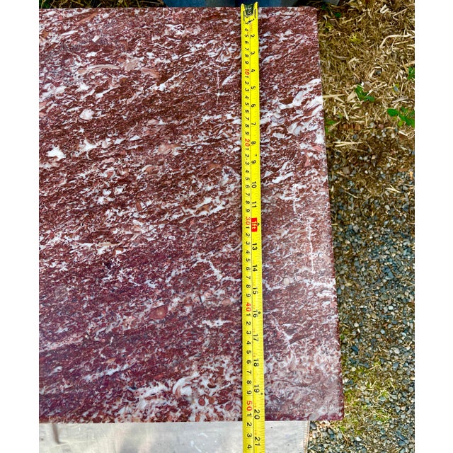 Victorian Eastlake five drawer dresser or chest has a beautiful red marble top. American antique furniture from about 1875...