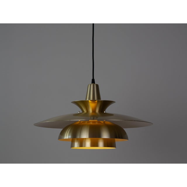Vintage Danish Roma Pendant Lamp from Junge, 1980s For Sale - Image 3 of 15