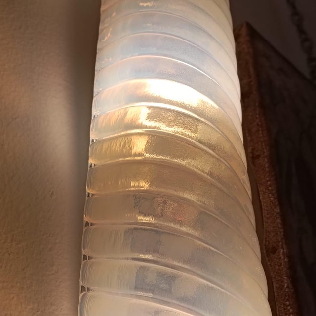 Wall Lights in Opaline from Helical, 1970s, Set of 2 For Sale - Image 6 of 7