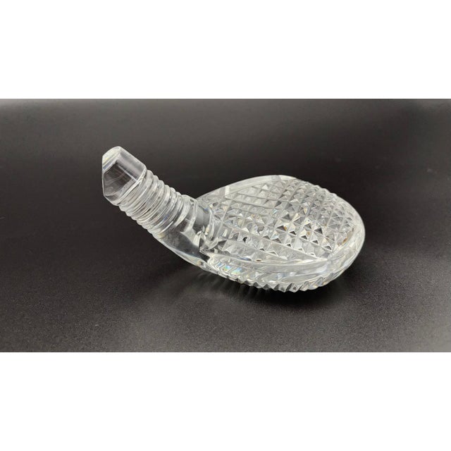 Waterford 1990s Waterford Crystal Golf Club Driver Head Paperweight Collectible For Sale - Image 4 of 4