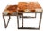 Luxury Live-Edge Wood & Crystal Resin Side Tables | Custom Handcrafted For Sale