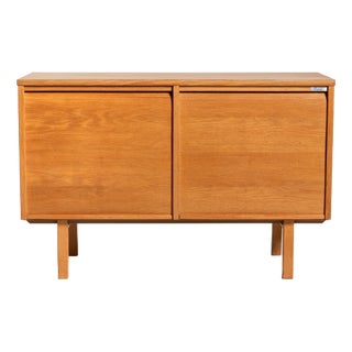 Oak Compact Sideboard from AB Kinnarps, Sweden, 1960s For Sale