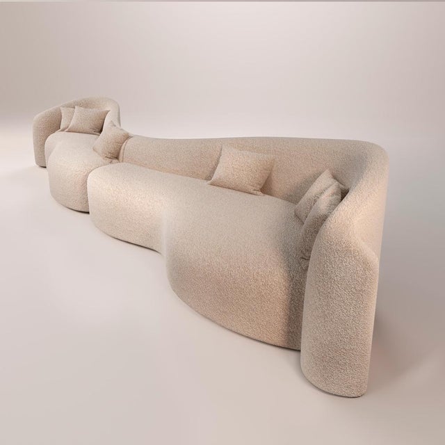 Baïne Sand Sofa by Jérôme Bugara For Sale - Image 4 of 10