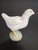1950s Chicken Yard Art Garden Door Stop Concrete Cottage Farmhouse Flaw Broken Beak For Sale - Image 4 of 9