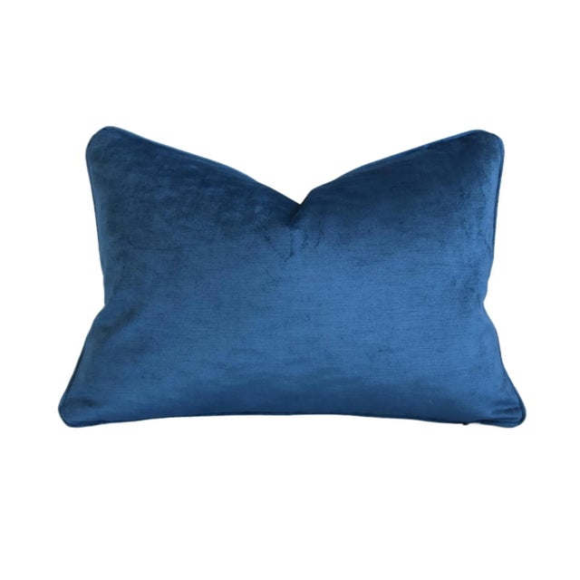 Venetian Italian Designer Mariano Fortuny Itzina Feather/Down Pillow 25" X 17" For Sale In Los Angeles - Image 6 of 7