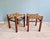 Mid-Century Modern Mid-Century Modern Stools in Beech and Braided Rope, 1950s, Set of 2 For Sale - Image 3 of 15