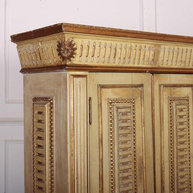 Italian 2-Door Pine Cupboard, Late 19th Century For Sale - Image 9 of 12