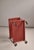 Functionalist Scandinavian Red Lacquered Steel Tube and Wood Serving Cart, 1930s For Sale - Image 11 of 18