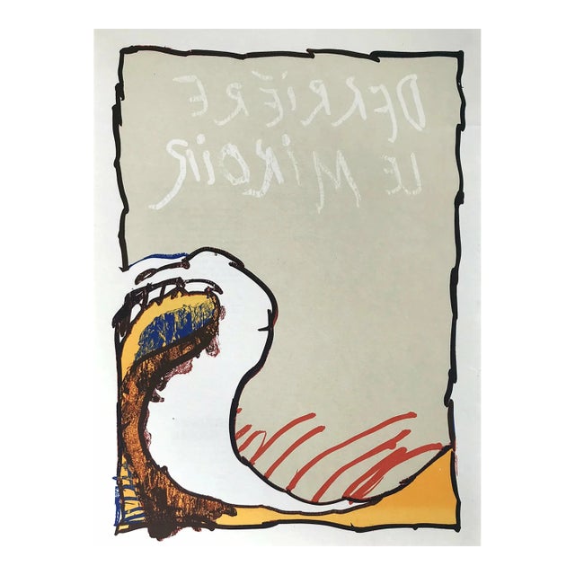 Alechinsky Lithograph Dm6247 Derriere Le Miroir For Sale