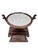 Victorian Antique Rosewood Tabletop Vanity Swing Mirror by Joseph Loader For Sale - Image 3 of 8