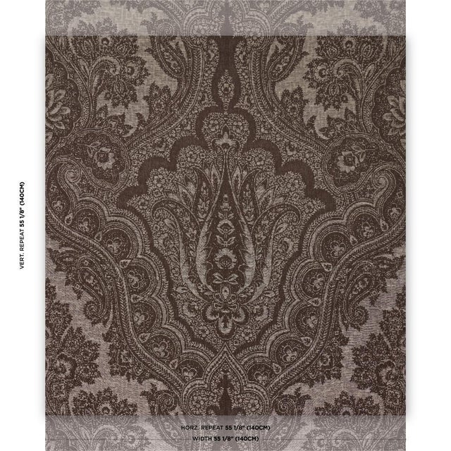 Woven in Italy from 100% linen mÃ©lange yarns, Amara Paisley offers a rich, romantic take on a classic motif. This...