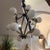 1950s Mid--Century Modern Brass and White Glass 12 Lights Chandelier by Stilnovo For Sale - Image 6 of 14