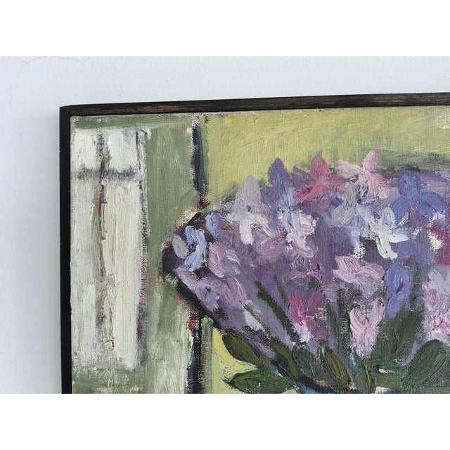 Original Swedish Mid Century Interior Still Life Painting by Ulla Borgstrom 1951 For Sale - Image 10 of 17