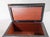 19th Century English Regency Egyptian Revival Sarcophagus Form Japanned Box For Sale - Image 13 of 16
