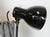 Industrial Black Enamel Scissor Wall Lamp, 1950s For Sale - Image 12 of 18