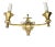 French Art Deco Wall Sconces by Jules Leleu 1940's For Sale