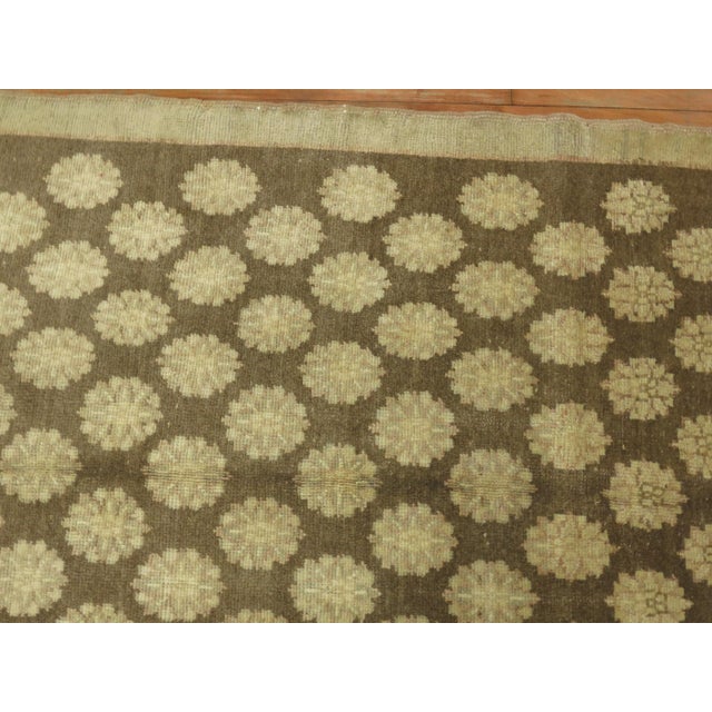 Zabihi Collection Vintage Turkish Konya Rug For Sale - Image 4 of 6