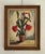 Arne Siegfried, Cactus en fleurs, Oil on Wood, Framed For Sale - Image 10 of 10