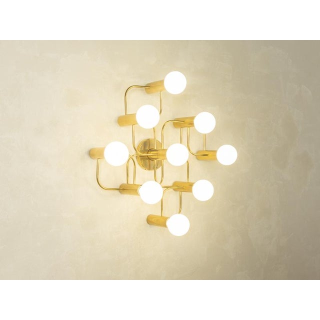 Wall and Ceiling Lamp by Gaetano Sciolari for Leola, 1970s For Sale - Image 6 of 10