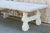 1990s Bleached White Spanish Tavernera Coffee Table For Sale - Image 5 of 11