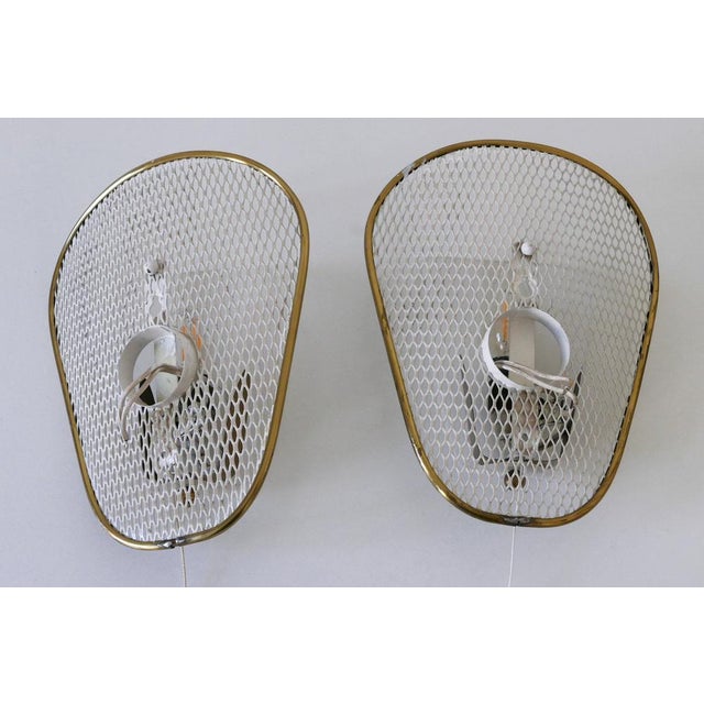 Mid-Century Modern Wall Lamps, Germany, 1950s, Set of 2 For Sale - Image 18 of 18