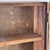 Gorgeous Antique Primitive Glass Front Wooden Painted Cabinet Cupboard For Sale - Image 13 of 16