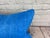 Turkish 16 x 24 Hemp Pillow Turkish Cushion Natural Blue Pillow Cushion Cover For Sale - Image 3 of 4