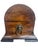 Brown Exceptional Inlaid British Tunbridge Ware Tea Caddy With Dome Top and Complete Interior For Sale - Image 8 of 10