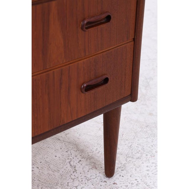 Mid-Century Teak Chest of 6 Drawers, 1960s For Sale - Image 12 of 15