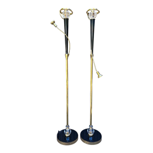 1990s Art Deco Giovanni Banci Floor Lamps