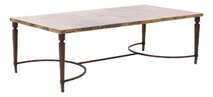 Aldo Tura Mid Century Italian Lacquered Goatskin Coffee Table