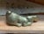 1970’s Sleeping Bunny Brass Shelf Figurine For Sale - Image 4 of 4