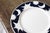 Postmodern Pagnossin Ironstone Set of 4 Cobalt Blue With Stars and Moons Salad Plates For Sale - Image 3 of 11