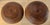 Vintage 1970's Gabriella Crespi Style Pencil Reed Rattan Floor Vases Urns- A Pair For Sale - Image 13 of 14