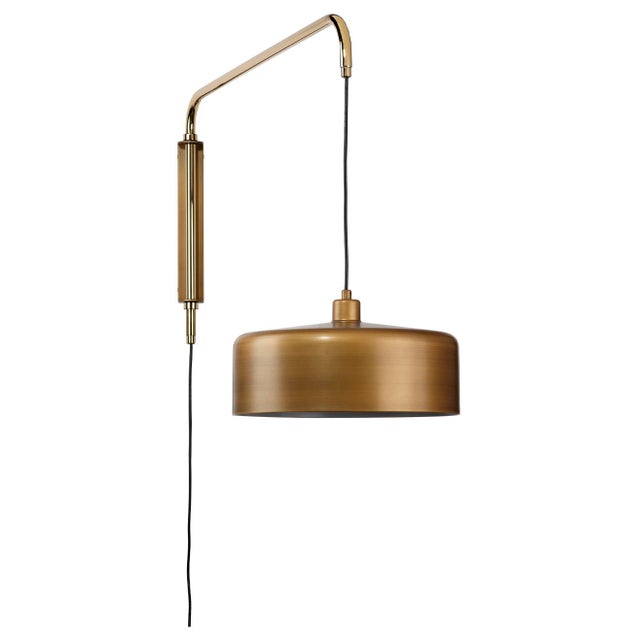 Jeno Swing Arm Wall Sconce, Large For Sale - Image 9 of 13