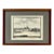 Antique c.1700 Old St Paul’s Cathedral London Engraving by Paul Schenk, Framed 12x16 For Sale