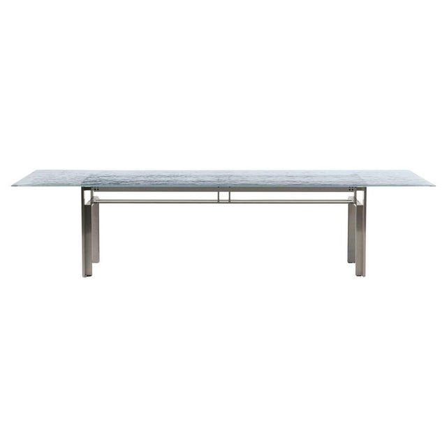 Mid-Century Modern Doge Laguna Table in Steel & Glass from Carlo Scarpa For Sale - Image 13 of 13