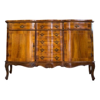 Baroque Brown Sideboard with Drawers For Sale