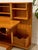 Chocolate Vintage Danish Modern Teak Transformer Desk Cabinet For Sale - Image 8 of 12