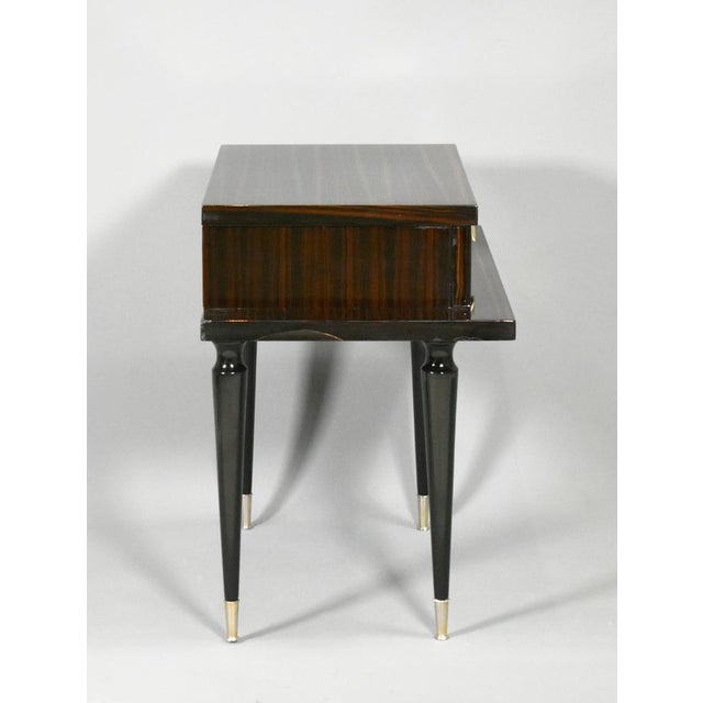 Mid-Century French Macassar Ebony Cabinet, 1970s For Sale - Image 9 of 15