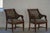 Vintage Art Nouveau Armchairs in Mahogany by Thorvald Bindesbøll, 1920s, Set of 2 For Sale - Image 9 of 18