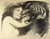 T.P. Wagner, Caresses, Nude, Lithograph on Paper, 1890 For Sale